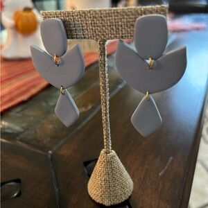 Hypoallergenic, Lightweight, Brand New, Clay Earrings in original packaging.